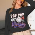 Pop Pop Rookie Of Year 1st Birthday Baseball Theme Matching Unisex Long Sleeve T-Shirt Pop Pop Rookie Of Year 1st Birthday Baseball Theme Matching Unisex Long Sleeve T-Shirt