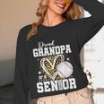Proud Grandpa Of A 2026 Senior Baseball Graduation Leopard Unisex Long Sleeve T-Shirt Proud Grandpa Of A 2026 Senior Baseball Graduation Leopard Unisex Long Sleeve T-Shirt