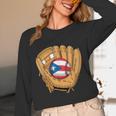 Puerto Rican Flag Baseball Player Boricua Pride Beisbol PR Unisex Long Sleeve T-Shirt Puerto Rican Flag Baseball Player Boricua Pride Beisbol PR Unisex Long Sleeve T-Shirt