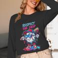 Respect The Drip Baseball Bat Sunglasses Mascot Unisex Long Sleeve T-Shirt Respect The Drip Baseball Bat Sunglasses Mascot Unisex Long Sleeve T-Shirt