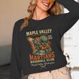 Retro Minor League Maple Valley Martians Baseball Club Unisex Long Sleeve T-Shirt