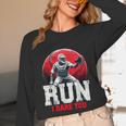Run I Dare You Baseball Ball Player Catcher Coach Tee Unisex Long Sleeve T-Shirt