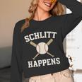 Schlitt Happens Baseball Apparel Love The Bronx Unisex Long Sleeve T-Shirt