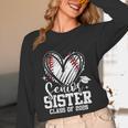 Senior Sister Class Of 2026 Baseball Graduation Heart Unisex Long Sleeve T-Shirt Senior Sister Class Of 2026 Baseball Graduation Heart Unisex Long Sleeve T-Shirt