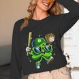 Shamrock Lucky Clover Baseball Patricks Day Family Matching Unisex Long Sleeve T-Shirt