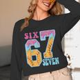 Six Seven Drip Baseball Player Number 67 Or 67th Birthday Unisex Long Sleeve T-Shirt Six Seven Drip Baseball Player Number 67 Or 67th Birthday Unisex Long Sleeve T-Shirt
