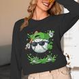 St Patrick Day Baseball Drip Ice Cream Baseball Player Men Unisex Long Sleeve T-Shirt
