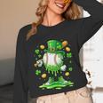 St Patrick Day Baseball Drip Ice Cream Baseball Unisex Long Sleeve T-Shirt