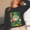 St Patricks Day Baseball Ice Cream Baseball Player Cartoon Unisex Long Sleeve T-Shirt St Patricks Day Baseball Ice Cream Baseball Player Cartoon Unisex Long Sleeve T-Shirt