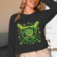 St Patricks Day Baseball Ice Cream Shamrock Baseball Player Unisex Long Sleeve T-Shirt St Patricks Day Baseball Ice Cream Shamrock Baseball Player Unisex Long Sleeve T-Shirt