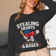 Stealing Hearts & Bases Valentine’s Day Baseball Love Unisex Long Sleeve T-Shirt Stealing Hearts & Bases Valentine’s Day Baseball Love Unisex Long Sleeve T-Shirt