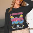 I Survived 100 Days Of School Baseball Cream Drip Boys Unisex Long Sleeve T-Shirt I Survived 100 Days Of School Baseball Cream Drip Boys Unisex Long Sleeve T-Shirt