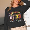 I Survived 6733 Days Of 4th Grade Baseball Football 100 Day Unisex Long Sleeve T-Shirt I Survived 6733 Days Of 4th Grade Baseball Football 100 Day Unisex Long Sleeve T-Shirt