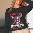 That's My Nephew Out There Baseball Cream Drip Crossed Bat Unisex Long Sleeve T-Shirt That's My Nephew Out There Baseball Cream Drip Crossed Bat Unisex Long Sleeve T-Shirt