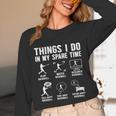 Things I Do In My Spare Time Baseball Lovers Kids Boys Unisex Long Sleeve T-Shirt Things I Do In My Spare Time Baseball Lovers Kids Boys Unisex Long Sleeve T-Shirt