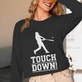 Touchdown Baseball Football Sports Unisex Long Sleeve T-Shirt Touchdown Baseball Football Sports Unisex Long Sleeve T-Shirt