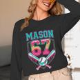Trendy Mason 67 Mem Ice Cream Drip Baseball Birthday Costume Unisex Long Sleeve T-Shirt Trendy Mason 67 Mem Ice Cream Drip Baseball Birthday Costume Unisex Long Sleeve T-Shirt