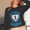 Type 1 Warrior Diabetes Awareness Baseball Enthusiasts Unisex Long Sleeve T-Shirt Type 1 Warrior Diabetes Awareness Baseball Enthusiasts Unisex Long Sleeve T-Shirt