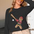 Ugly Christmas Sweater Gingerbread Baseball Toddler Kids Unisex Long Sleeve T-Shirt Ugly Christmas Sweater Gingerbread Baseball Toddler Kids Unisex Long Sleeve T-Shirt