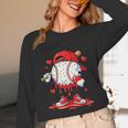 Valentine Baseball Drip Ice Cream Youth Boys Couples Unisex Long Sleeve T-Shirt Valentine Baseball Drip Ice Cream Youth Boys Couples Unisex Long Sleeve T-Shirt