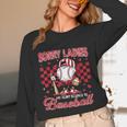 Valentine My Heart Belongs Baseball Lover Boy Men Unisex Long Sleeve T-Shirt