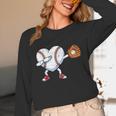 Valentines Day Baseball Ball Heart Dab Boys Kids Men Unisex Long Sleeve T-Shirt