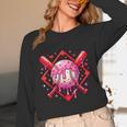 Valentines Day Baseball Boys Ice Cream Drip Heart Youth Kids Unisex Long Sleeve T-Shirt Valentines Day Baseball Boys Ice Cream Drip Heart Youth Kids Unisex Long Sleeve T-Shirt