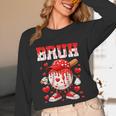 Valentines Day Baseball Drip Boys Bruh Ice Cream Toddler Kid Unisex Long Sleeve T-Shirt