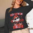 Valentines Day Baseball Six Seven 67 Meme Heart Baseball Dab Unisex Long Sleeve T-Shirt Valentines Day Baseball Six Seven 67 Meme Heart Baseball Dab Unisex Long Sleeve T-Shirt