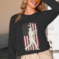 Vintage American Flag Baseball Batter Patriotic Home Run Unisex Long Sleeve T-Shirt Vintage American Flag Baseball Batter Patriotic Home Run Unisex Long Sleeve T-Shirt