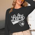Vintage Baseball Tee Lefty Left Handed Baseball Player Unisex Long Sleeve T-Shirt Vintage Baseball Tee Lefty Left Handed Baseball Player Unisex Long Sleeve T-Shirt