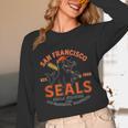 Vintage San Francisco Seals California Baseball Logo Unisex Long Sleeve T-Shirt