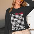 Women's I Hit 100 Days Of School Baseball 100th Day Boys Kids Unisex Long Sleeve T-Shirt Women's I Hit 100 Days Of School Baseball 100th Day Boys Kids Unisex Long Sleeve T-Shirt