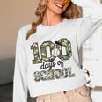 100 Days Of School Camo Baseball Camouflage For Kids Unisex Long Sleeve T-Shirt 100 Days Of School Camo Baseball Camouflage For Kids Unisex Long Sleeve T-Shirt