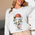 Baseball Christmas Ball Hat Snow Winter Premium Tri-Blend Unisex Long Sleeve T-Shirt