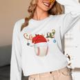 Baseball Christmas Reindeer Santa Hat Sports Player Xmas Unisex Long Sleeve T-Shirt Baseball Christmas Reindeer Santa Hat Sports Player Xmas Unisex Long Sleeve T-Shirt