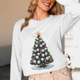 Baseball Christmas Tree Men Boys Youth Santa Sports Unisex Long Sleeve T-Shirt