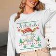 Baseball Christmas Ugly Sweater Santa Sport Men Kids Unisex Long Sleeve T-Shirt