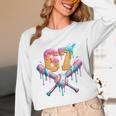 Baseball Drip 67 Six Seven Number 67 Player 67th Birthday Unisex Long Sleeve T-Shirt Baseball Drip 67 Six Seven Number 67 Player 67th Birthday Unisex Long Sleeve T-Shirt
