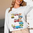 Baseball Ice Cream Drip Vehicles Youth Baseball Drip Premium Tri-Blend Unisex Long Sleeve T-Shirt