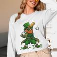 Baseball St Patricks Day Leprechaun Boys Girls Men Women Unisex Long Sleeve T-Shirt