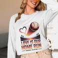Baseball Valentine Forever On Deck For You Unisex Long Sleeve T-Shirt Baseball Valentine Forever On Deck For You Unisex Long Sleeve T-Shirt