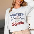 Brother Of Rookie 1st Birthday Baseball Boy Family Matching Unisex Long Sleeve T-Shirt Brother Of Rookie 1st Birthday Baseball Boy Family Matching Unisex Long Sleeve T-Shirt