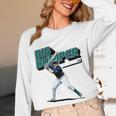 Cal Raleigh Seattle MLB Baseball Players MLBCRA205M Unisex Long Sleeve T-Shirt
