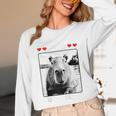 Capybara Love Valentines Day Cute Animal Hearts Raglan Baseball Tee Unisex Long Sleeve T-Shirt Capybara Love Valentines Day Cute Animal Hearts Raglan Baseball Tee Unisex Long Sleeve T-Shirt
