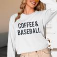 Coffee And Baseball Unisex Long Sleeve T-Shirt Coffee And Baseball Unisex Long Sleeve T-Shirt