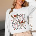 Coquette Bow XOXO Baseball Lover Heart Valentine Game Day Unisex Long Sleeve T-Shirt Coquette Bow XOXO Baseball Lover Heart Valentine Game Day Unisex Long Sleeve T-Shirt