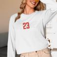 FO23VER Trendy Number 23 Baseball Team Sport For Women Men Unisex Long Sleeve T-Shirt FO23VER Trendy Number 23 Baseball Team Sport For Women Men Unisex Long Sleeve T-Shirt