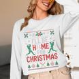 I’Ll Be Home For Christmas Baseball Ugly Sweater Art Unisex Long Sleeve T-Shirt I’Ll Be Home For Christmas Baseball Ugly Sweater Art Unisex Long Sleeve T-Shirt