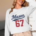Mason 67 Jersey Baseball Men Women Boys Girls Number 6 7 Unisex Long Sleeve T-Shirt Mason 67 Jersey Baseball Men Women Boys Girls Number 6 7 Unisex Long Sleeve T-Shirt